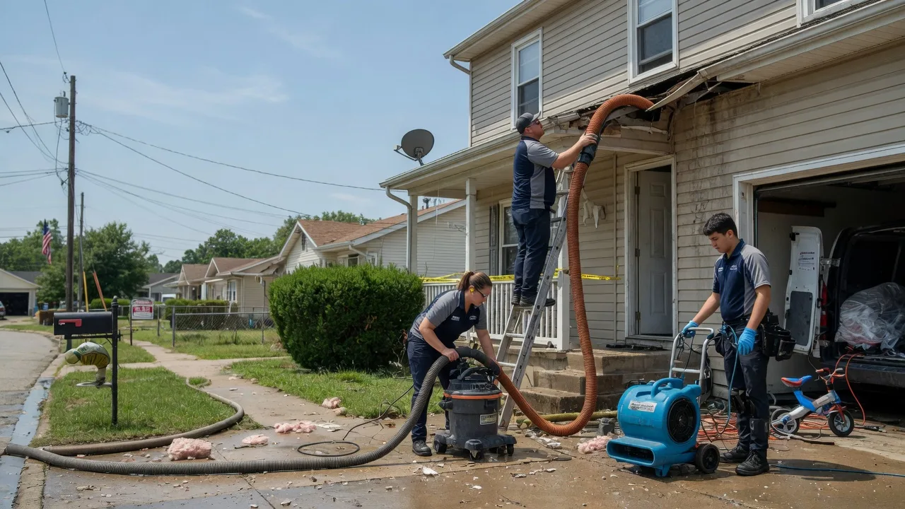 Water Damage Restoration in Wingett Run, OH near me